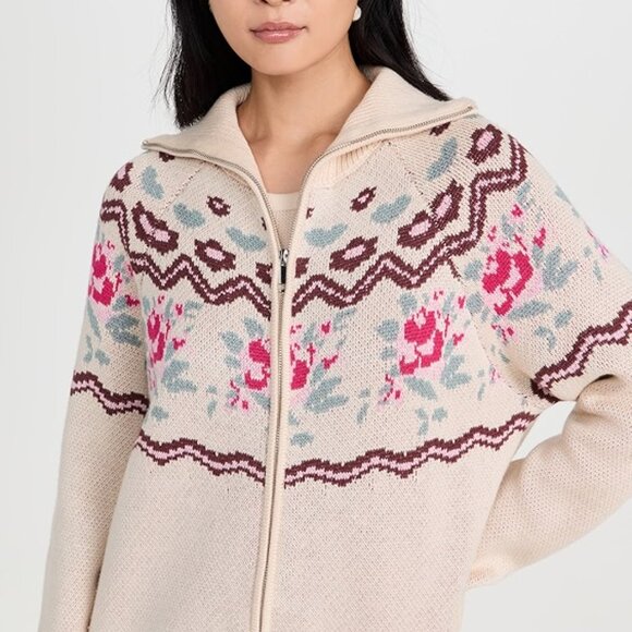 Ski Lodge Zip-Up Sweater - Picture 2 of 12